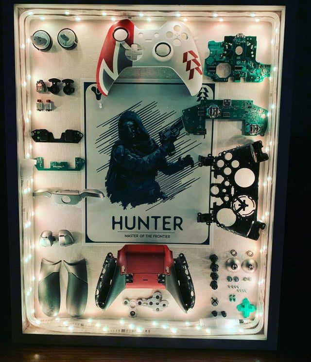 Destiny 2 Controller Framed
