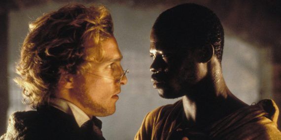 Djimon Hounsou in Amistad