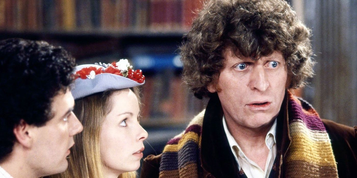 The Fourth Doctor and Romana in Doctor Who