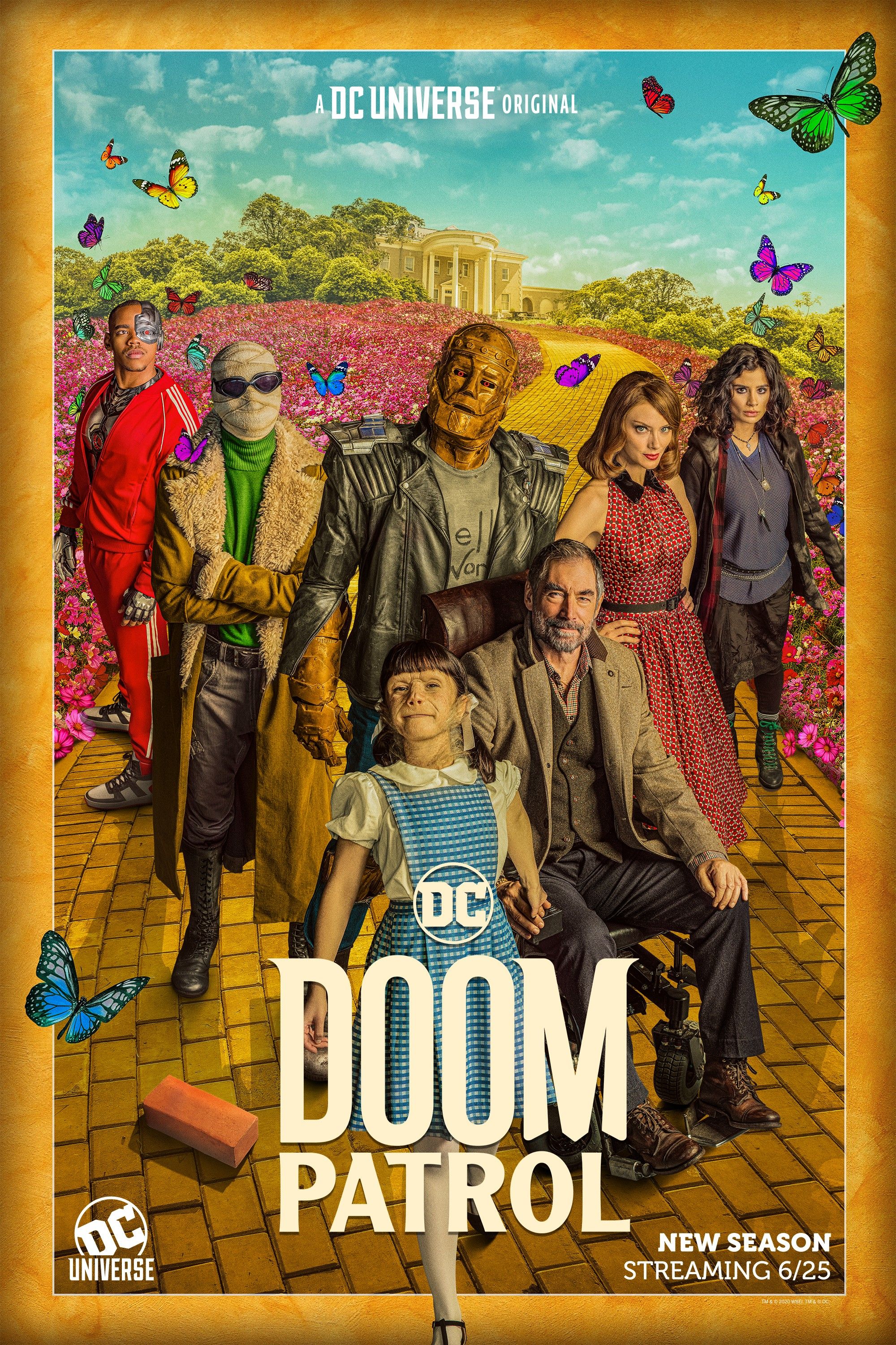 Doom Patrol season 2 poster DC Universe