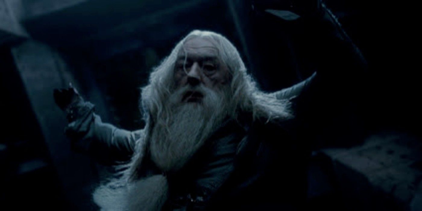 Dumbledore falling to his death Harry Potter and the Half Blood Prince