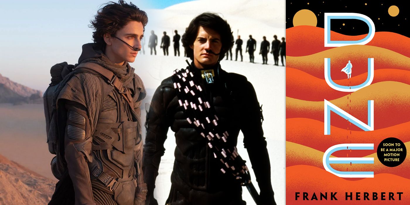Dune movie book Paul Atreides comparison