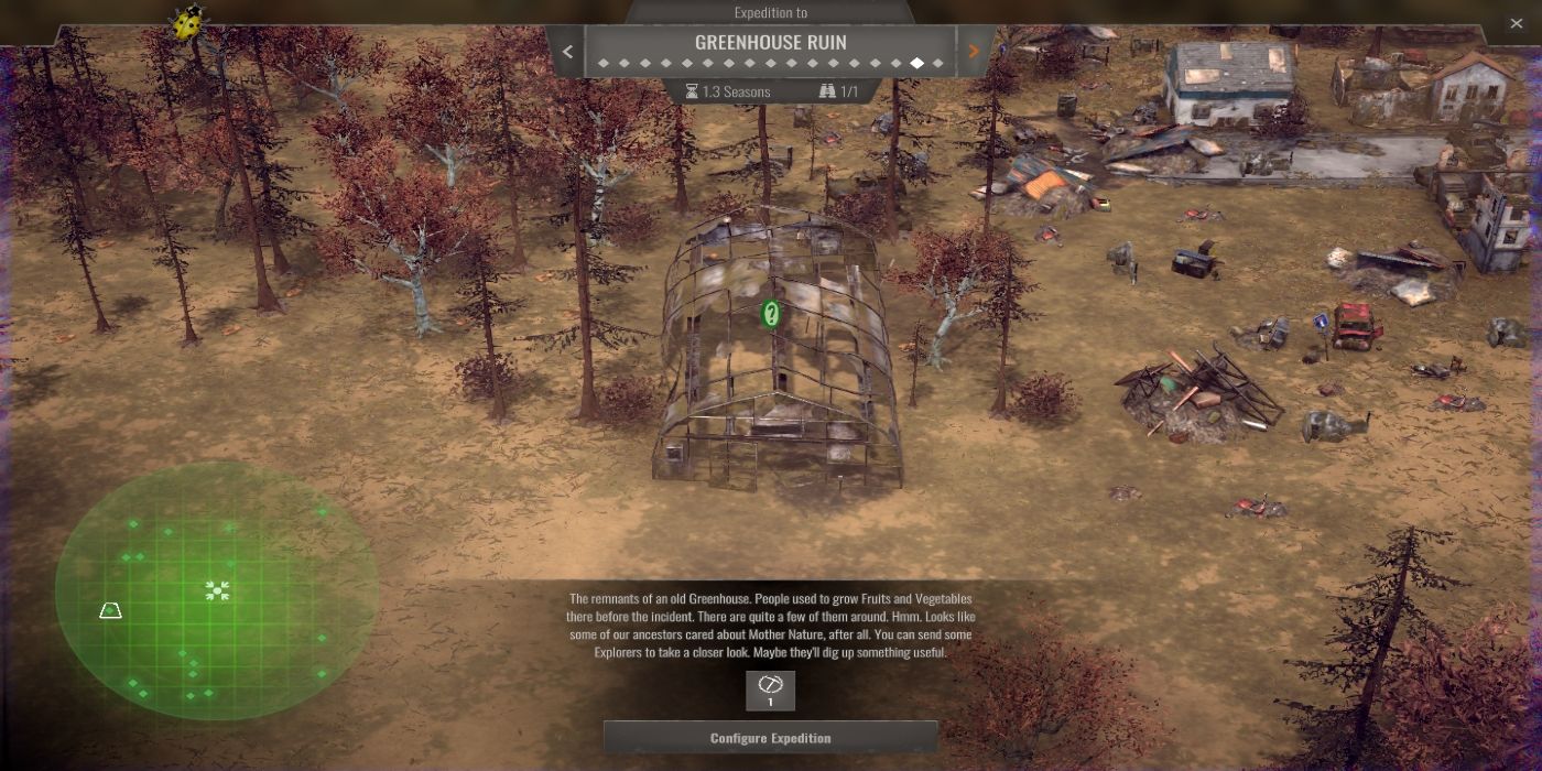 Endzone Greenhouse Ruin