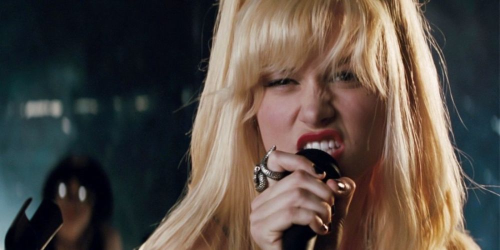 Brie Larson singing in Scott Pilgrim vs the World