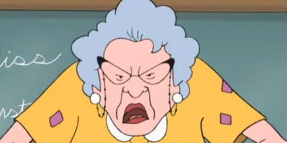 Ms. Finster on Recess