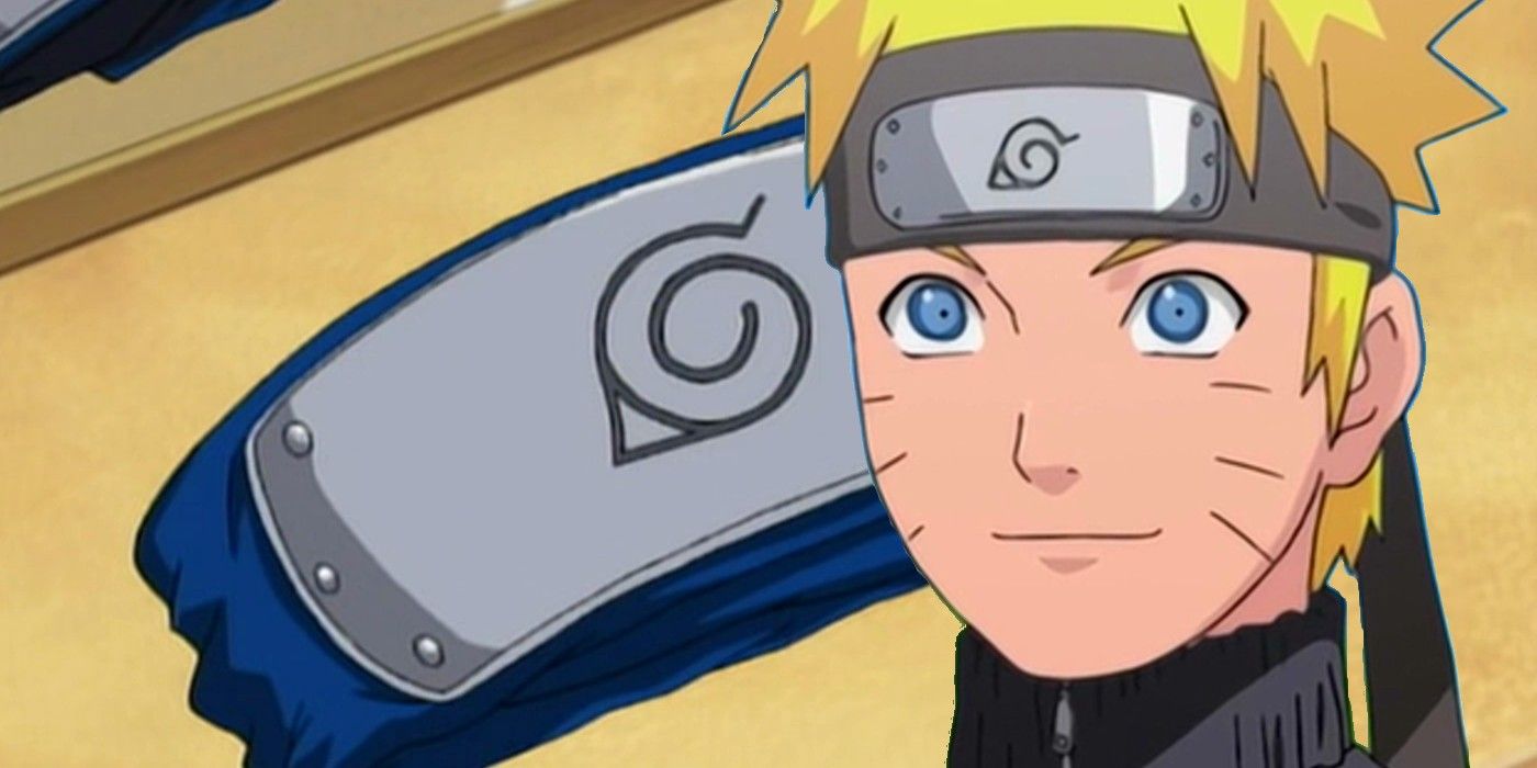 Forehead protector in Naruto