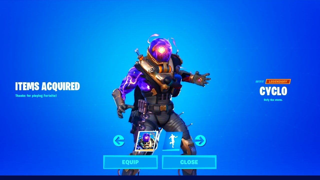 Fortnite Cyclo Skin