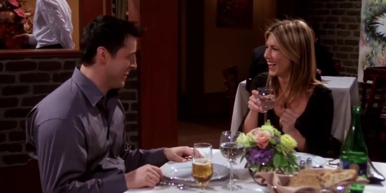 Rachel and Joey in Friends