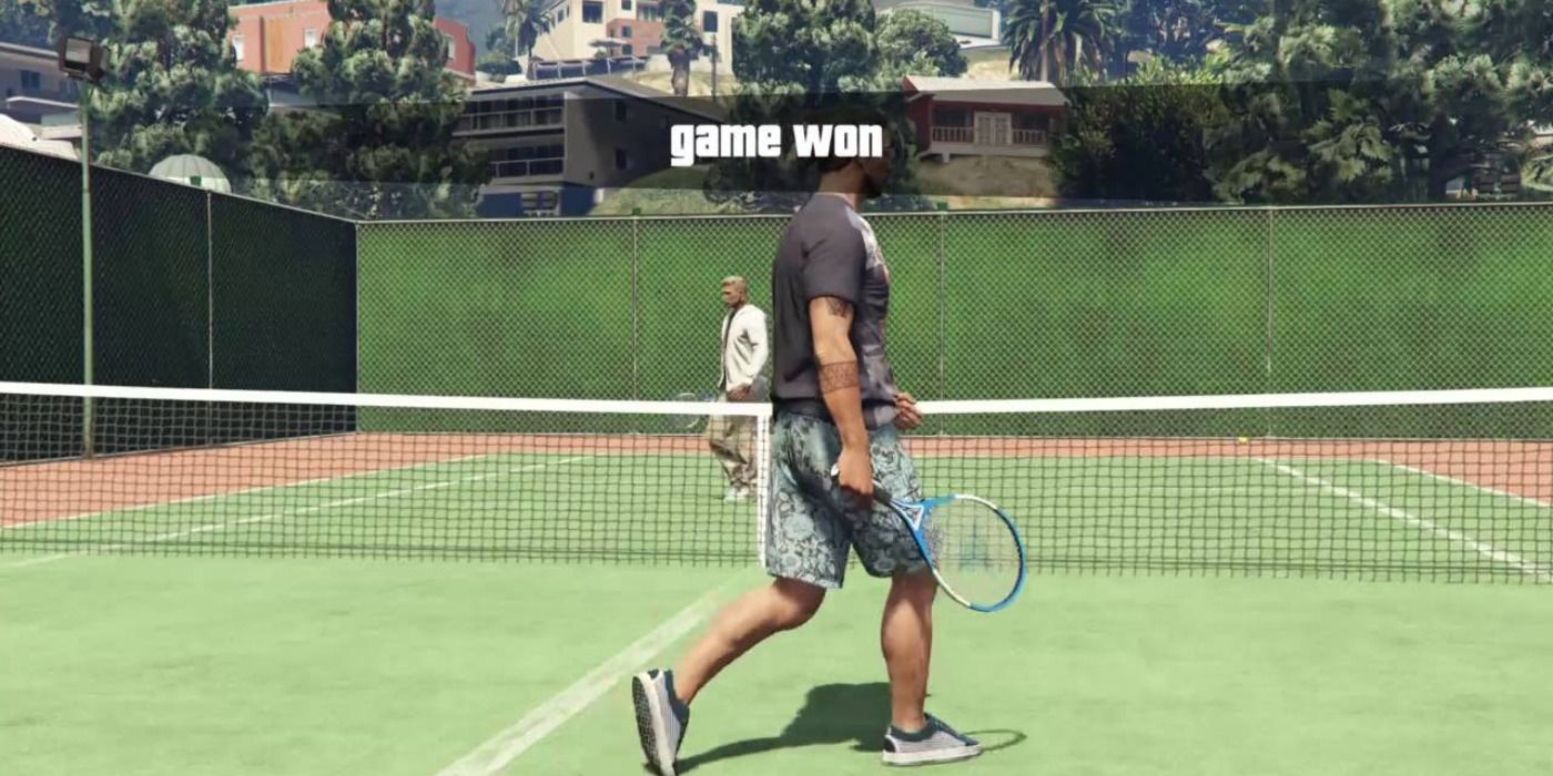 GTA tennis game