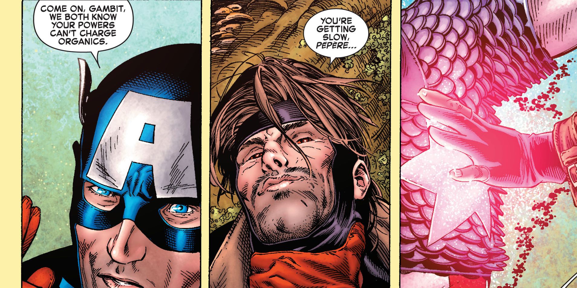 Gambit Fought Captain America By Using His [SPOILER] Against Him