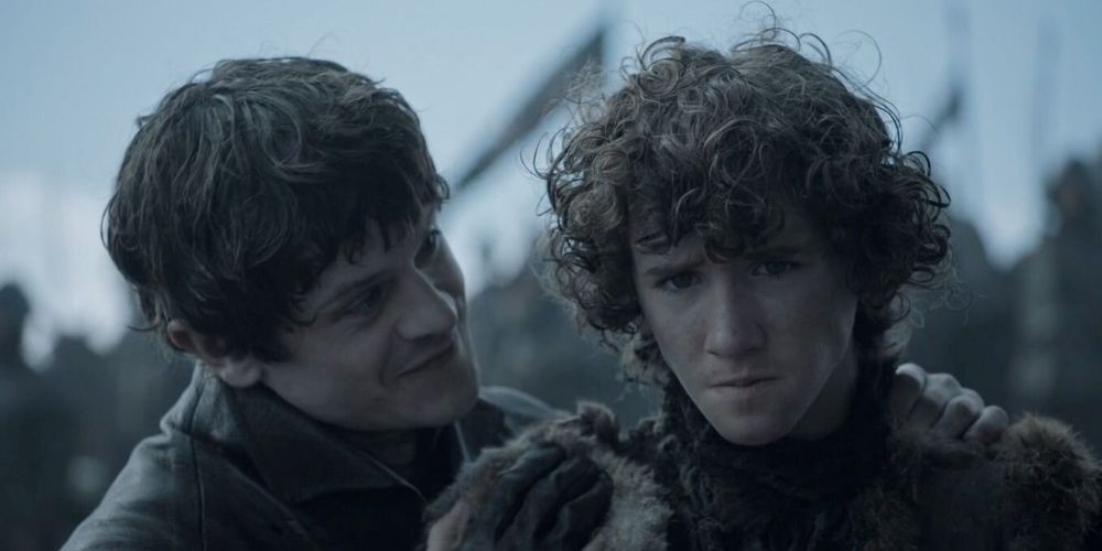 Ramsay holds Rickson captive in Game of Thrones