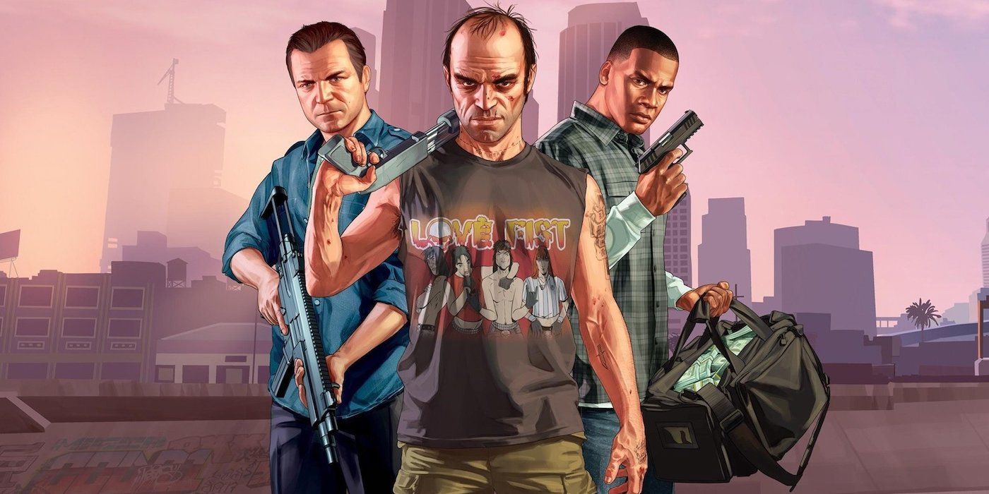 Grand Theft Auto 5 Character Art