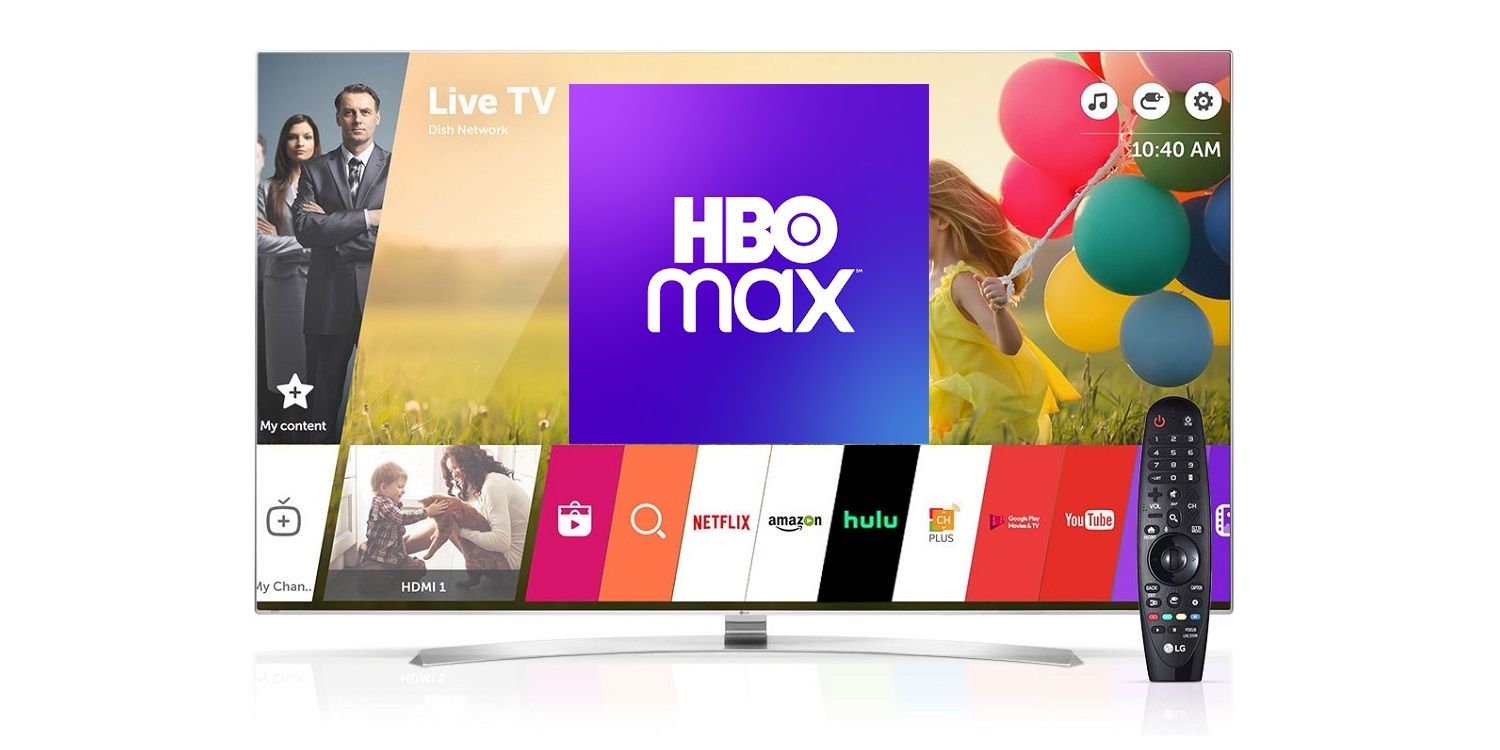HBO Max is now available as an app on LG smart TVs in the United States