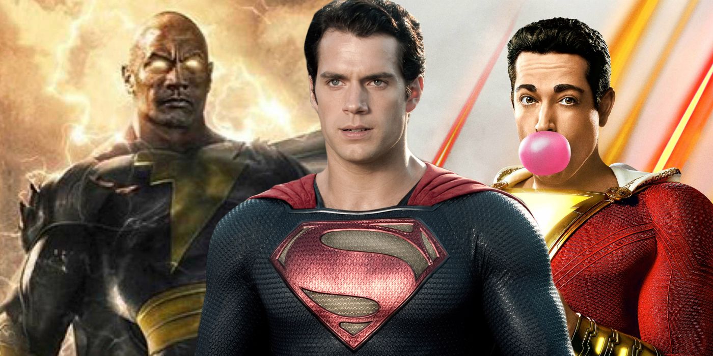 Henry Cavill Superman Black Adam Shazam