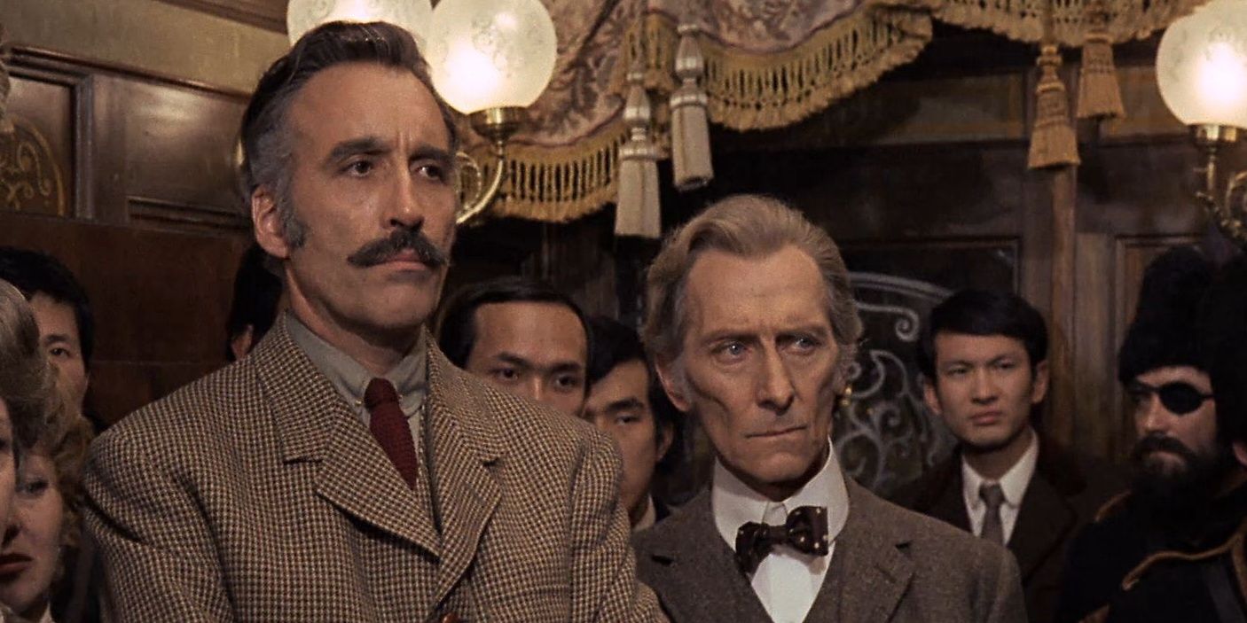 10 Best Christopher Lee & Peter Cushing Horror Movies Ranked By IMDb