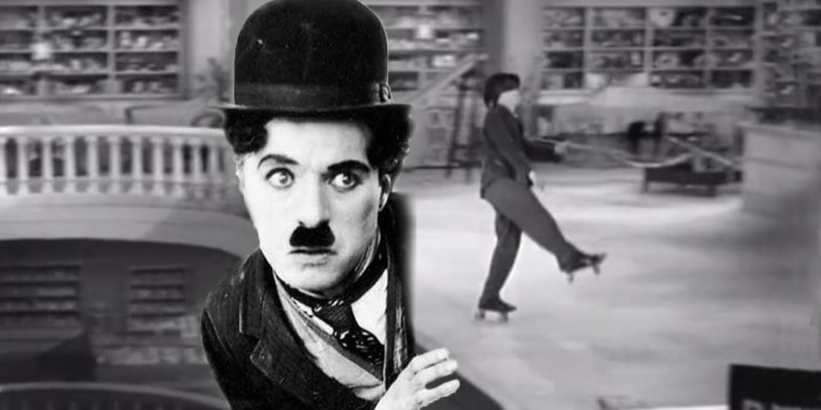 Charlie Chaplin as the Tramp