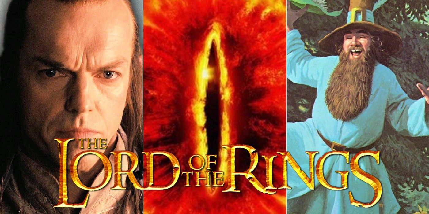Hugo Weaving as Elrond, Sauron's eye and Tom Bombadil in The Lord of the Rings