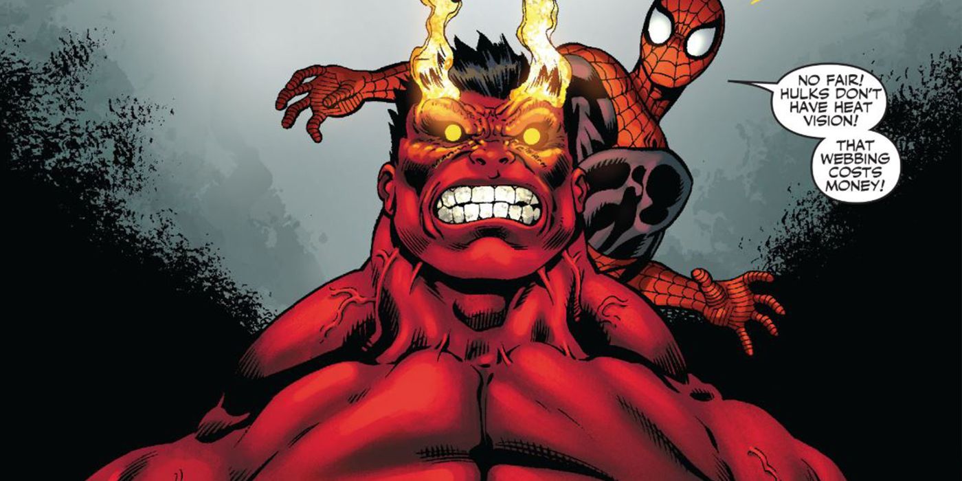 Red Hulk Spider-Man