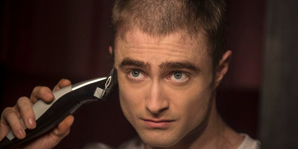 Daniel Radcliffe shaves his head in Imperium