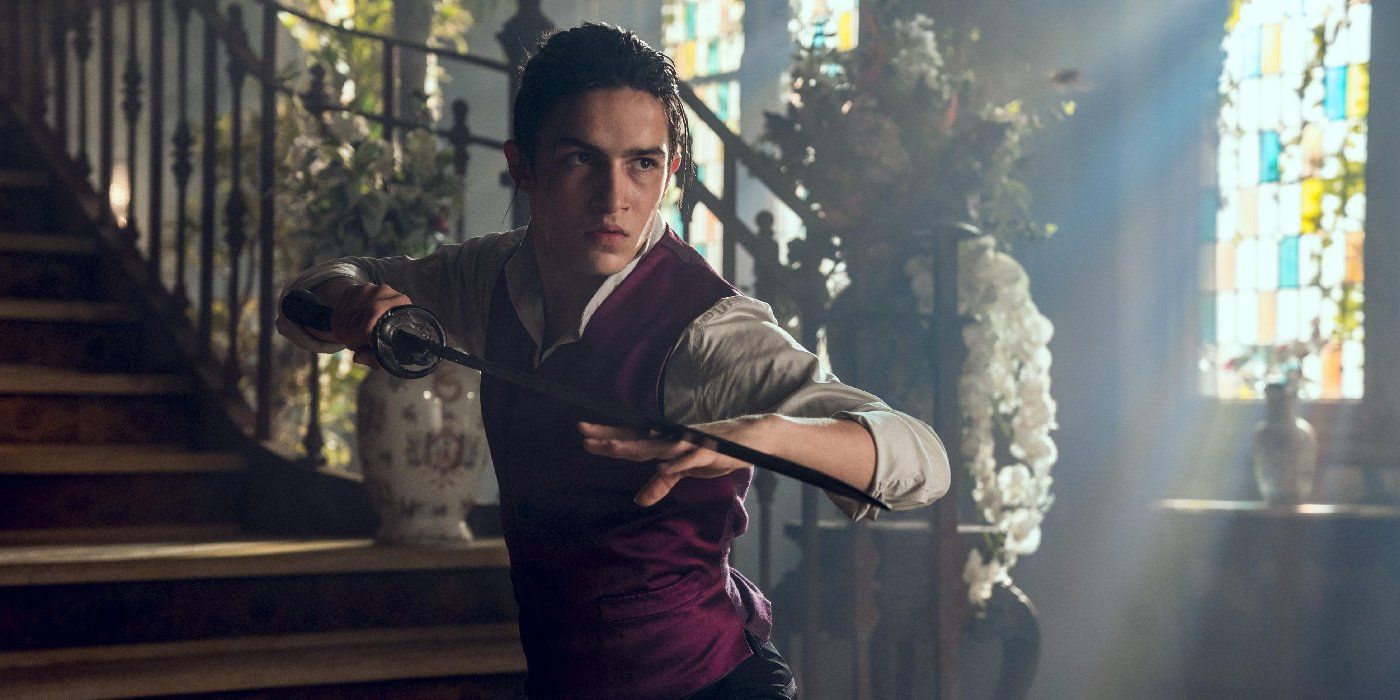 Aramis Knight fighting in the show Into the Badlands.