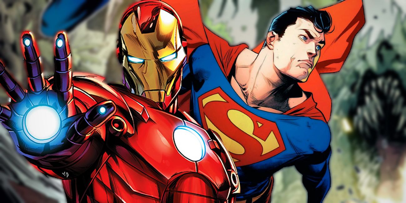 Iron-Man-and-Superman-Comic-Art