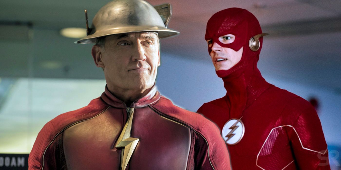 Jay Garrick and Barry Allen in The Flash