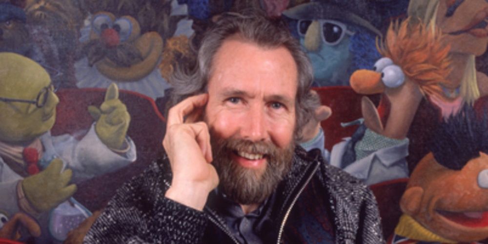 Jim Henson smiling for the camera