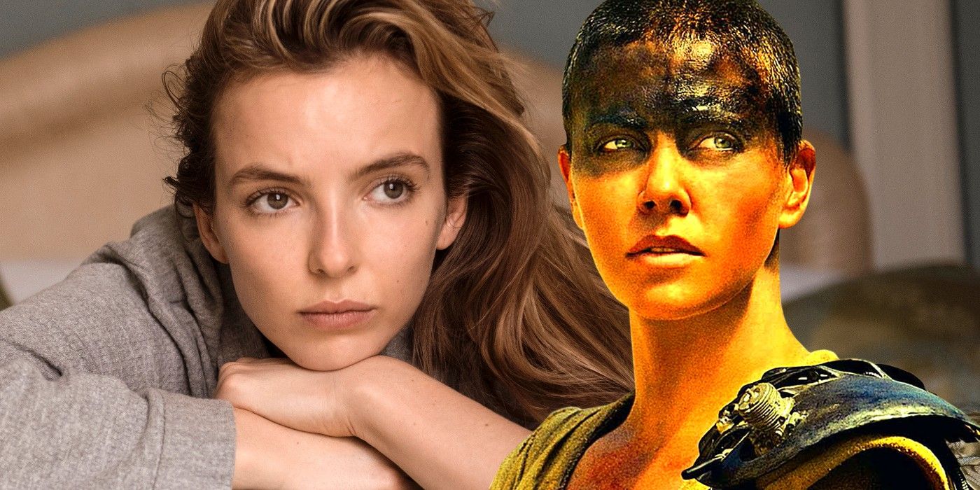 Jodie Comer and Mad Max Furiosa