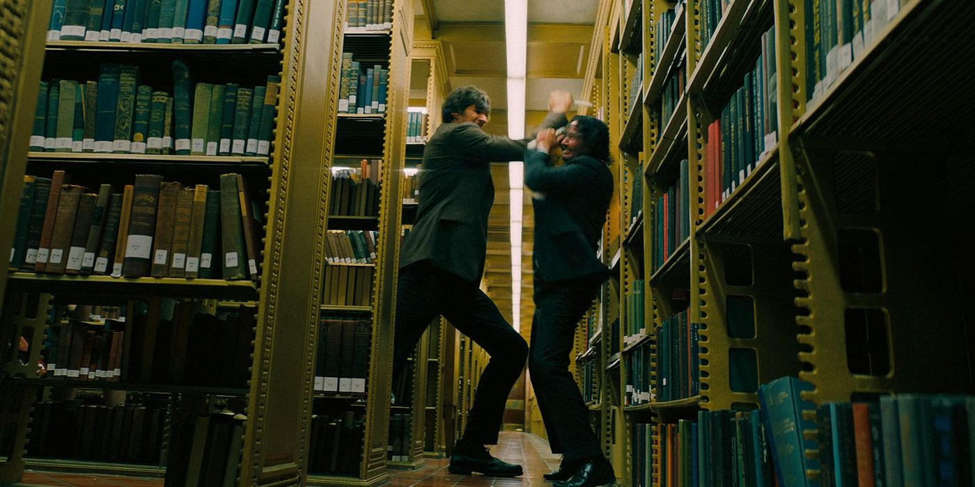 John Wick fights Ernest in John Wick Chapter 3