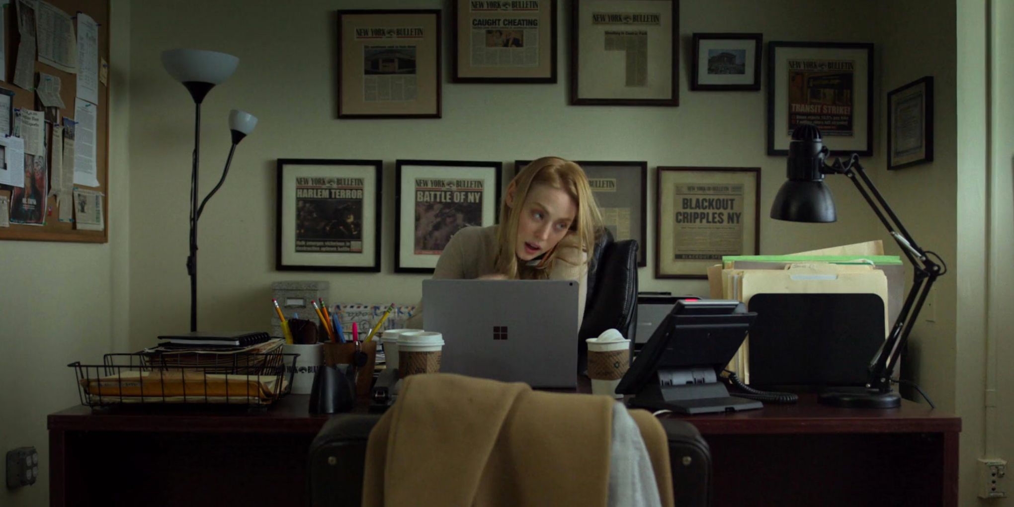 Karen Page in her office in Daredevil season 3