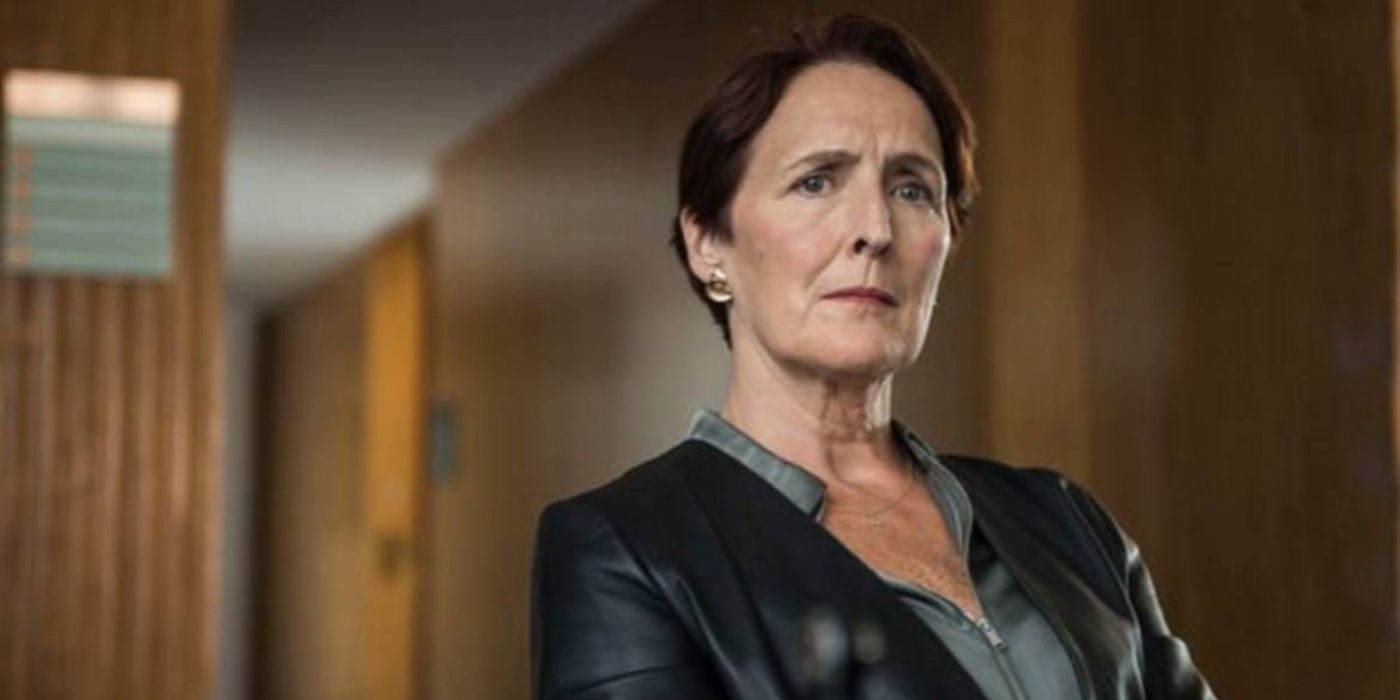 Killing Eve's Carolyn as played by Fiona Shaw