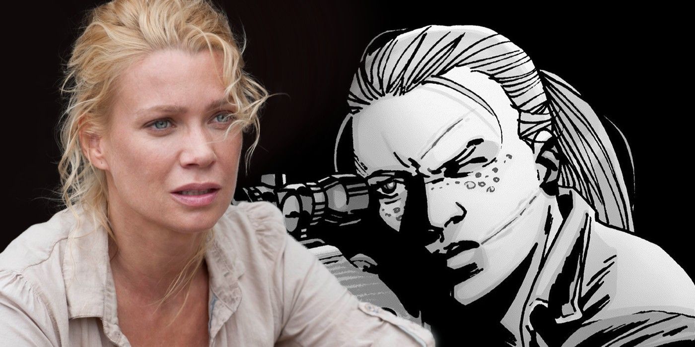 Lauren Holden as Andrea in The Walking Dead