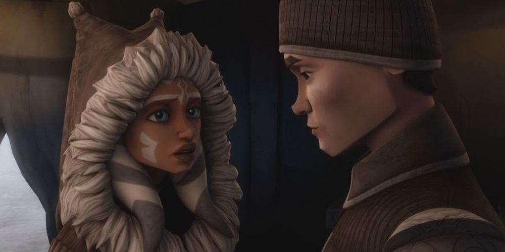 Lux captures Ahsoka in The Clone Wars