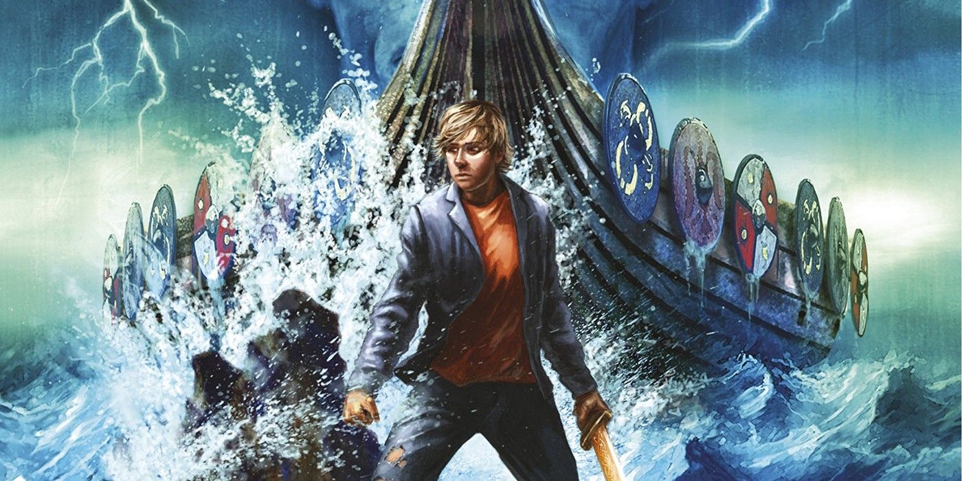 Image of Magnus Chase from the novel series.