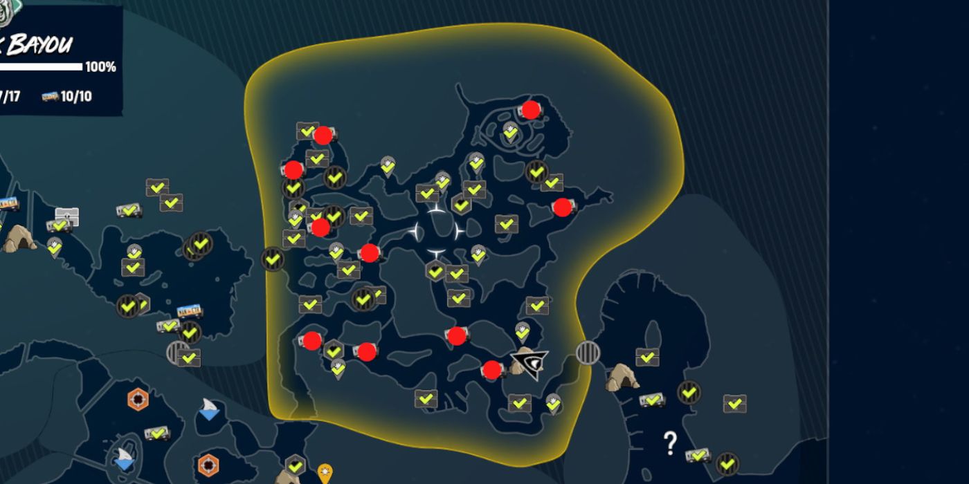 Maneater Bayou Colectibles Locations
