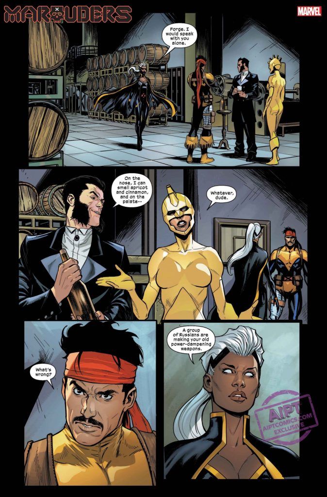 Marauders 10 Preview Page 1