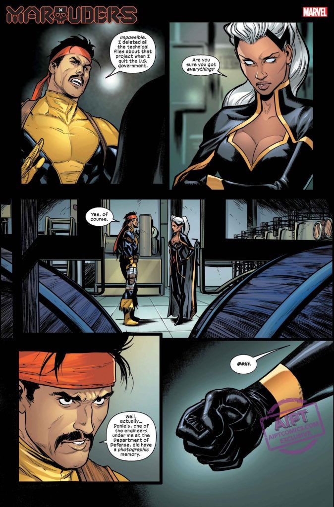 Marauders 10 Preview Page 2