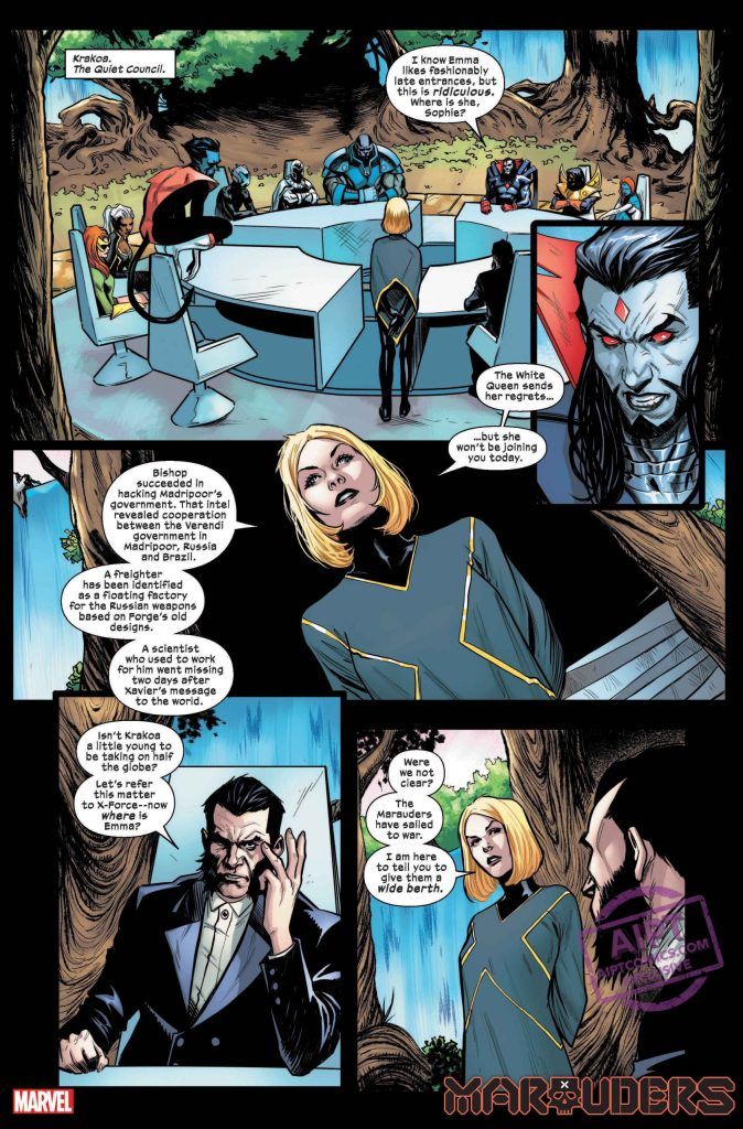 Marauders 10 Preview Page 3