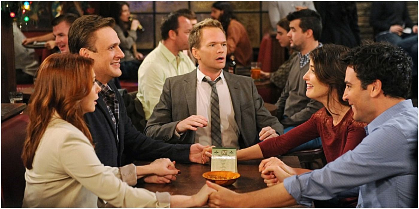 Barney, Marshall, Lily, Robin, and Ted in How I Met Your Mother