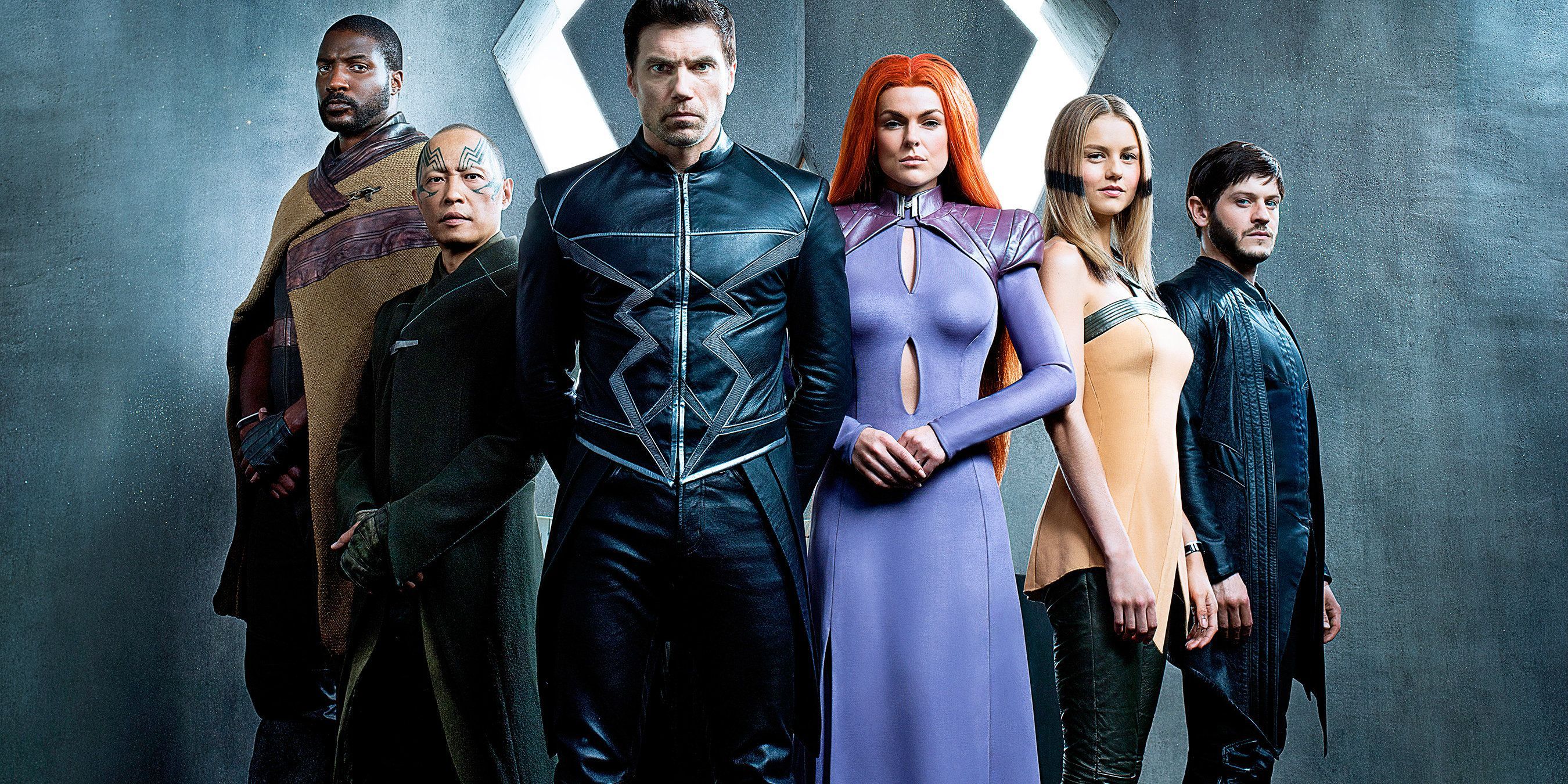 The Inhuman Royal Family from Marvel's Inhumans