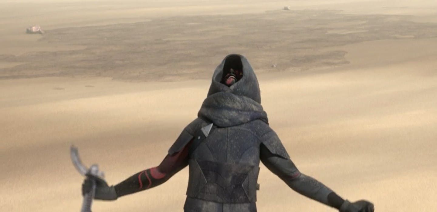 Maul Screaming Kenobi In Star Wars Rebels On Tatooine