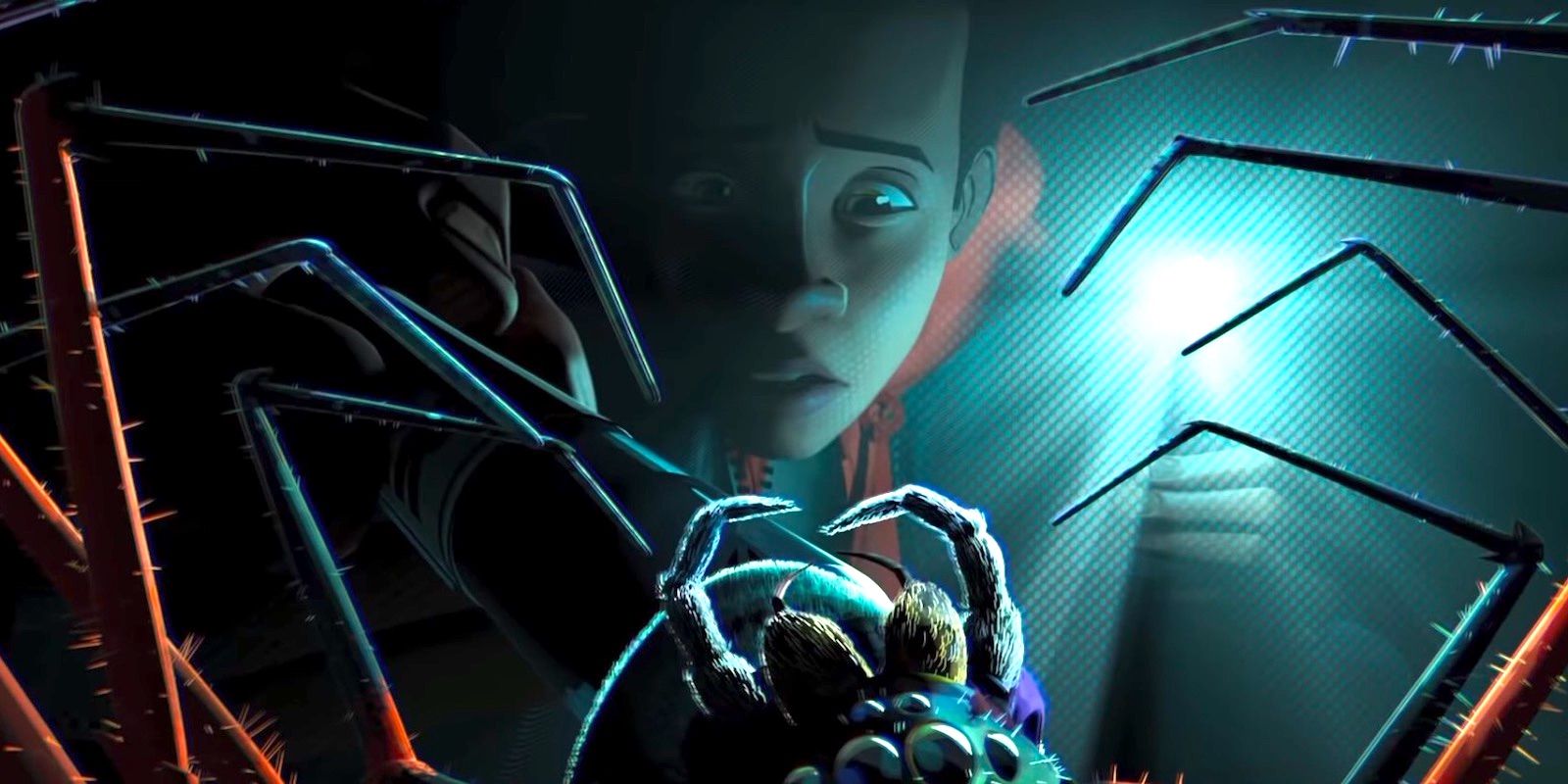 Miles Morales Bitten By Radioactive Spider in Spider-Man Into the Spider-Verse