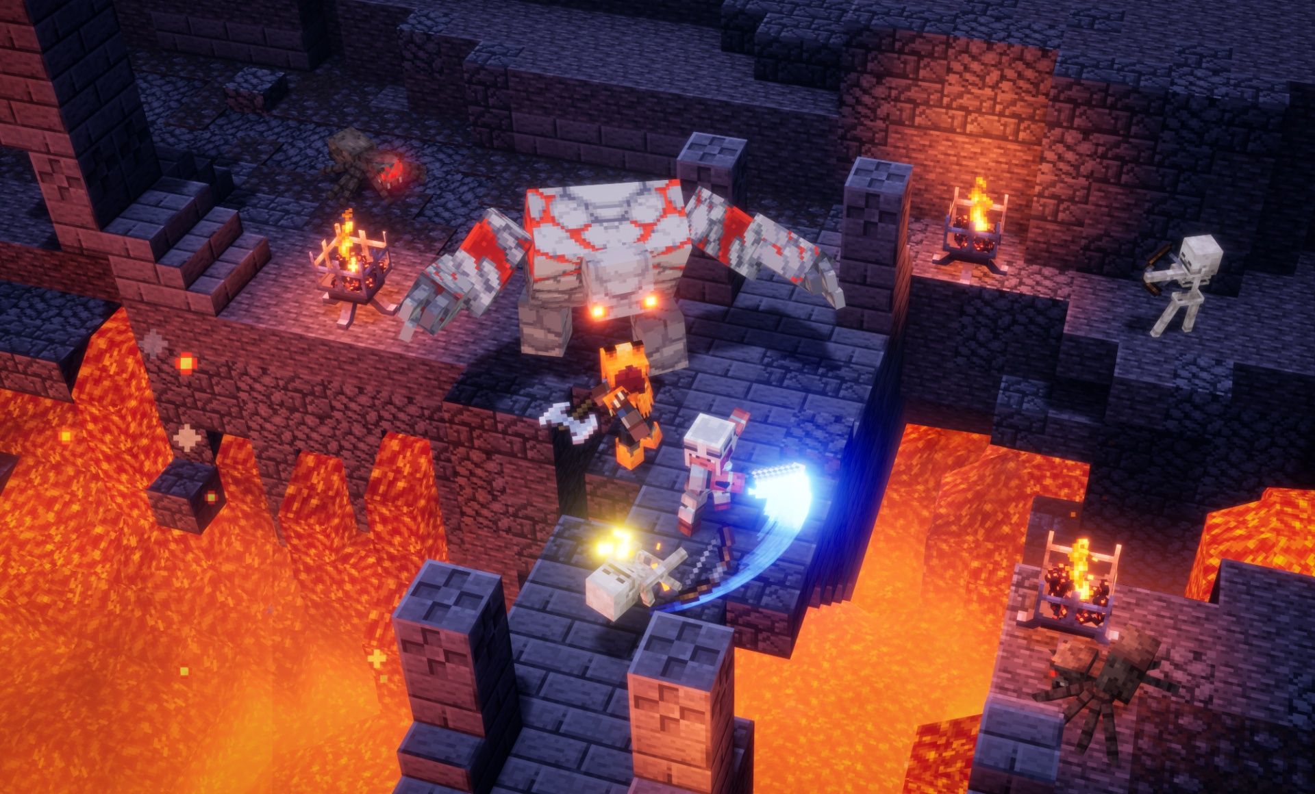 Minecraft Dungeons Screenshot Combat
