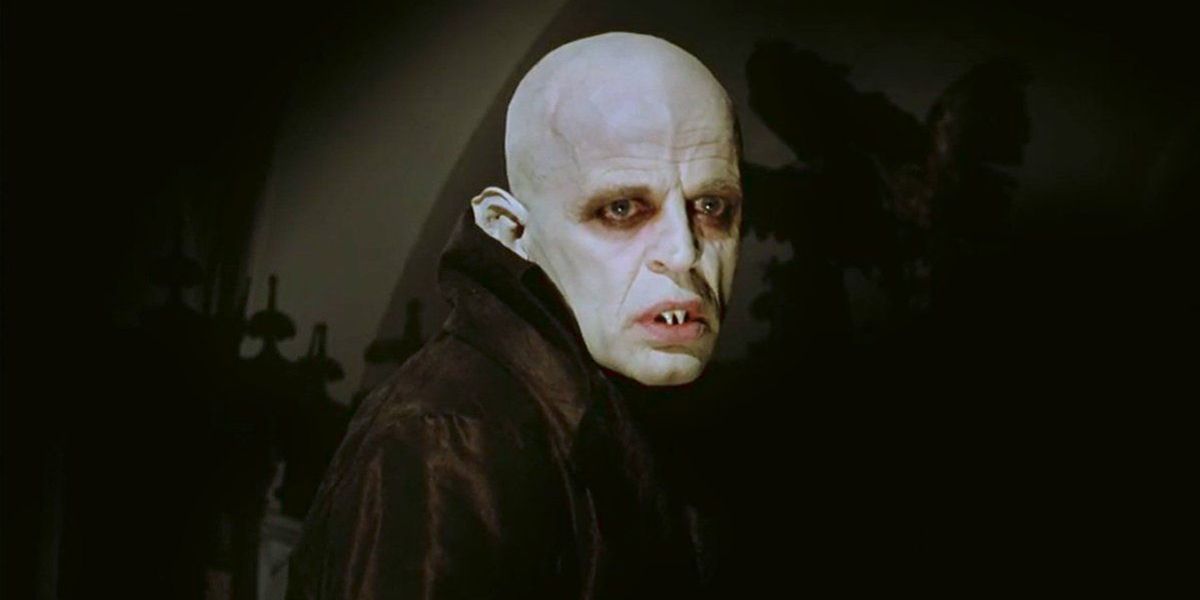 Klaus Kinski as Count Dracula in Nosferatu The Vampyre