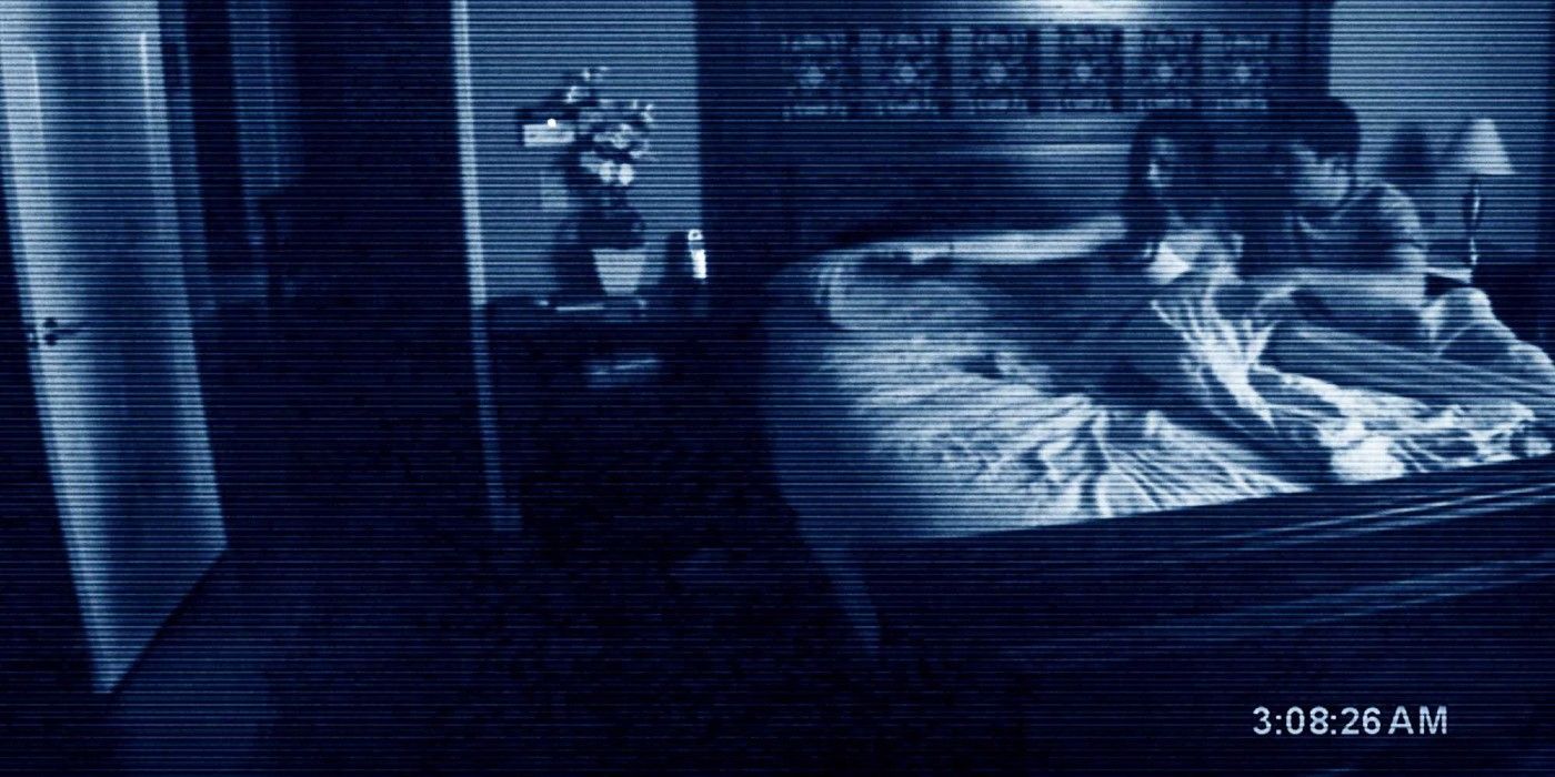 The security cam in Paranormal Activity.