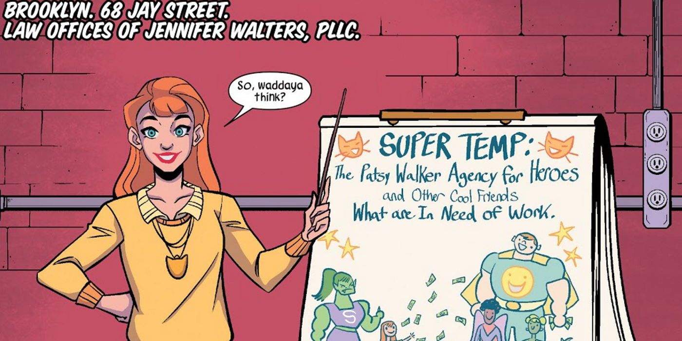 Patsy Walker AKA Hellcat Super Temp Agency