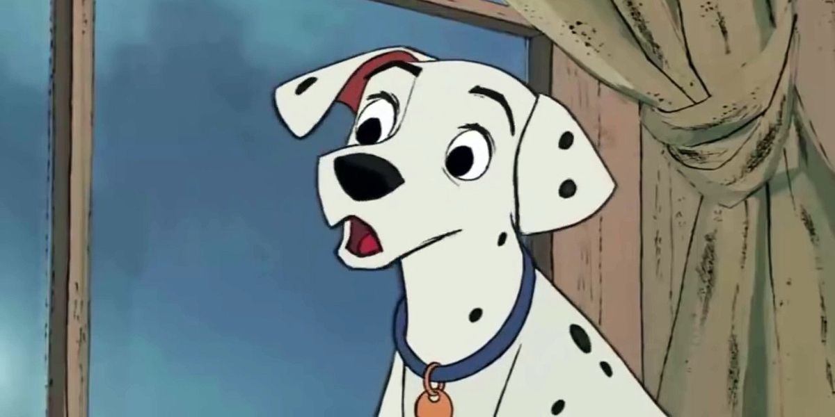 Perdita in shock in 101 Dalmatians 