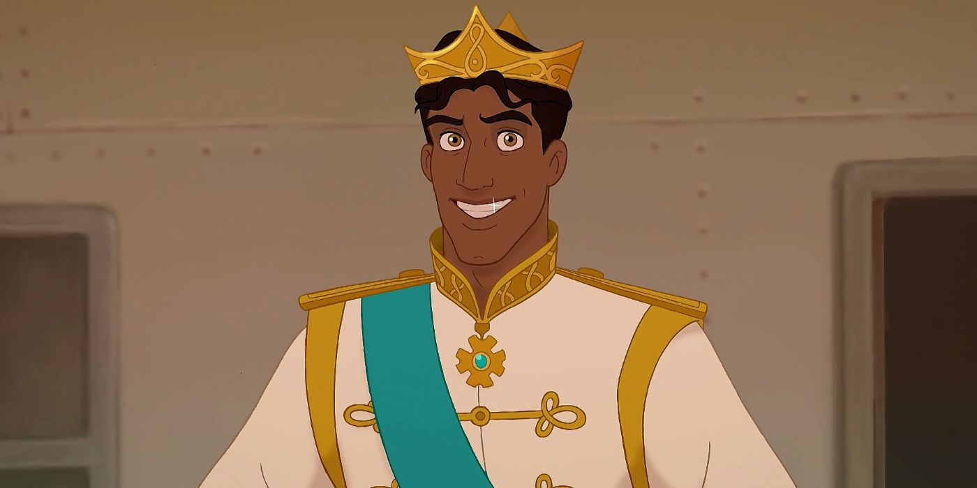 Prince Naveen smiles