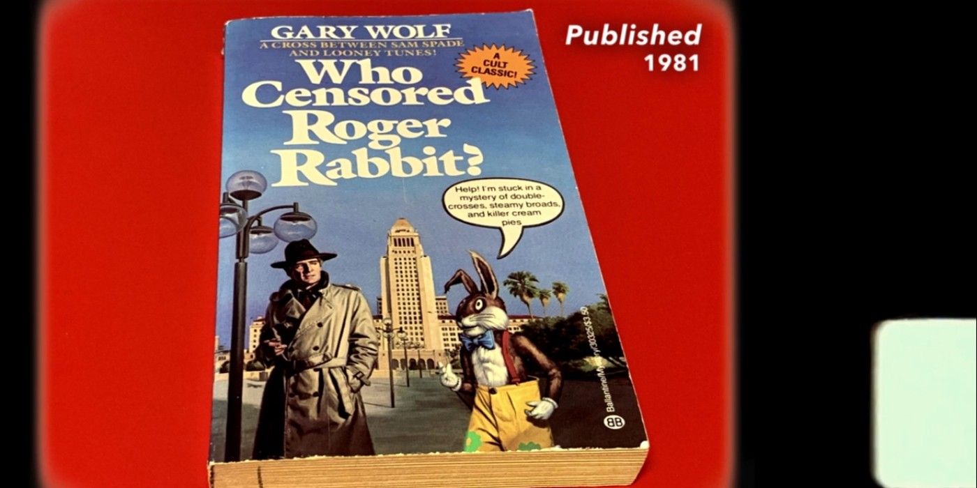 Prop Culture Original Roger Rabbit Book Cover