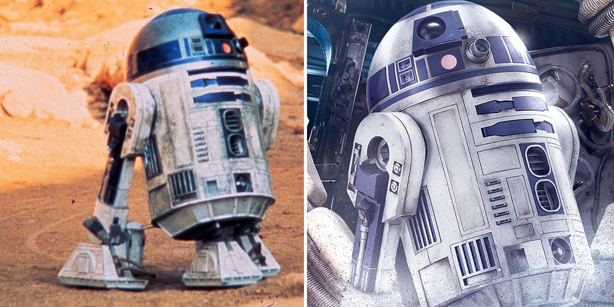 R2 D2 A New Hope The Last Jedi